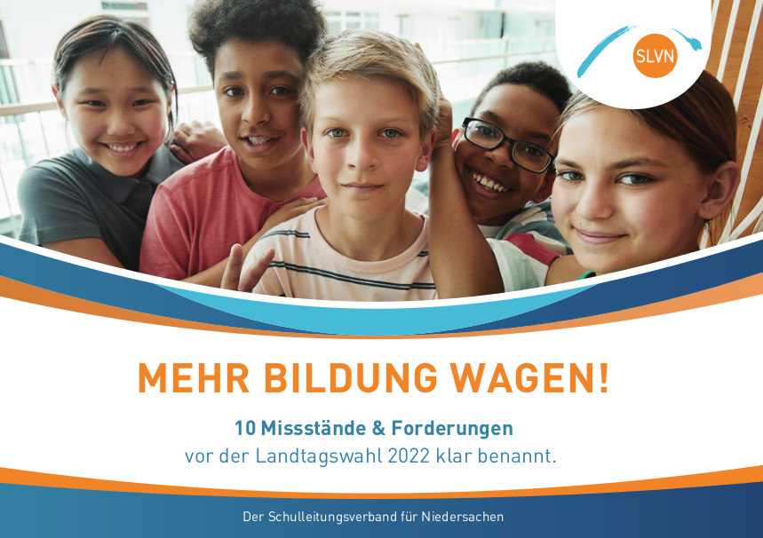 Mehr Bildung wagen! (neuer Flyer des SLVN)